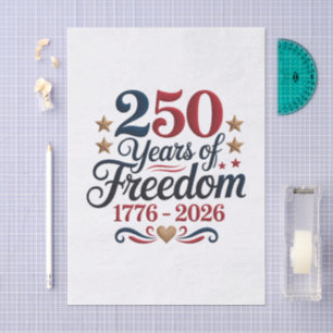 America's 250th Anniversary Decoupage Tissue Paper