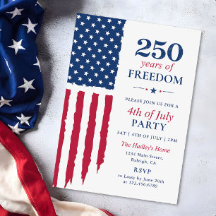 America's 250th Anniversary Event Invitation