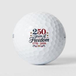America's 250th Anniversary Freedom Golf Balls