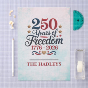 America's 250th Anniversary Sky Decoupage Tissue Paper