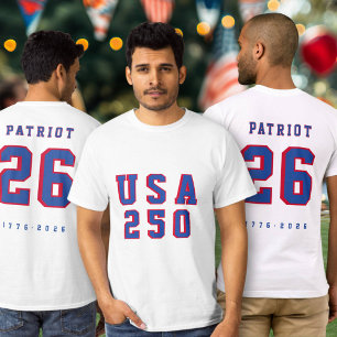America's 250th Anniversary USA 250 Sports Jersey T-Shirt