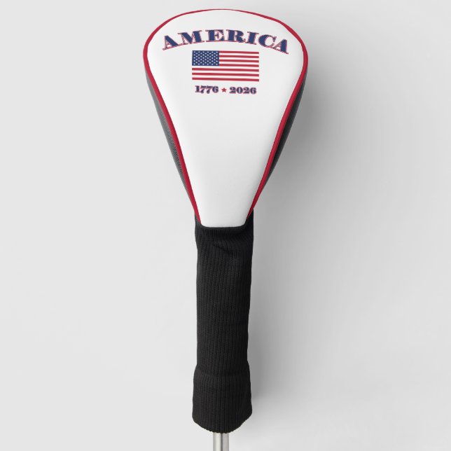 America's 250th Birthday Golf Head Cover (Front)