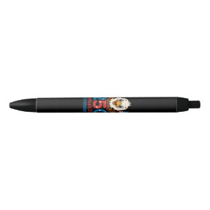 America's 250th Birthday - US Flag 250 Years Anniv Black Ink Pen