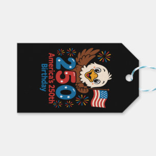 America's 250th Birthday - US Flag 250 Years Anniv Gift Tags