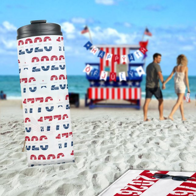 America's 250th Stars And Stripes1776-2026 Thermal Tumbler (Creator Uploaded)