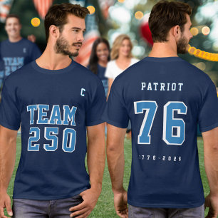 America's 250th Team 250 Event Name Party Jersey   T-Shirt