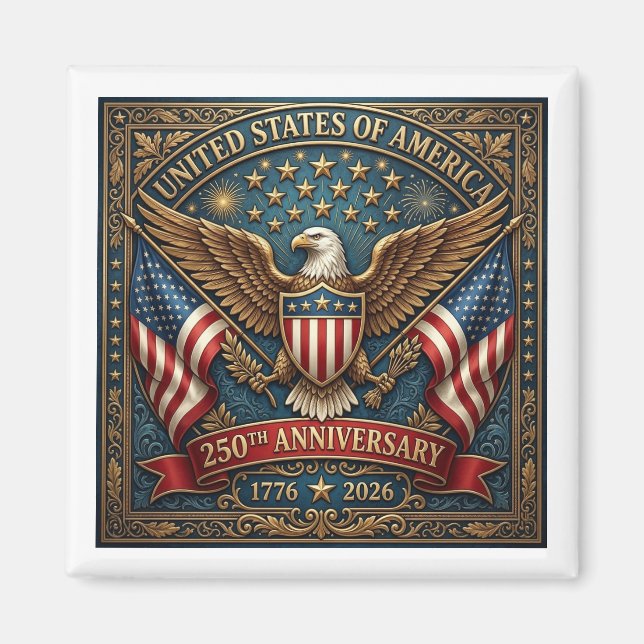 America's 250th Version 2 Magnet (Front)