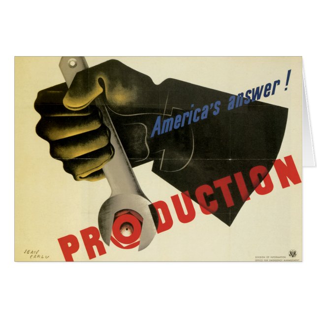 America's Answer! Production (Front Horizontal)
