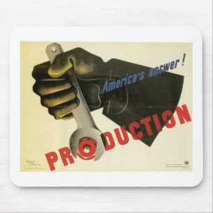 America's Answer! Production Mouse Pad