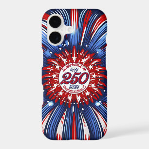 America's Birthday Semiquin Graphic Fireworks Wh