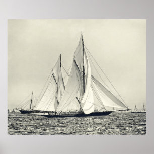 America's Cup 1892 Poster