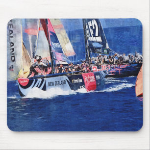 America's Cup, Valencia Spain 2007, Team New Zeala Mouse Pad