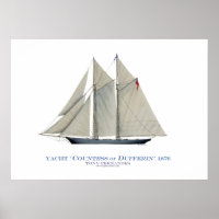 americas cup yacht 'countess of dufferin'