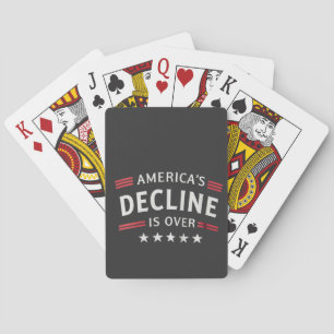 America's Decline Is Over Golden Age Trump Playing Cards
