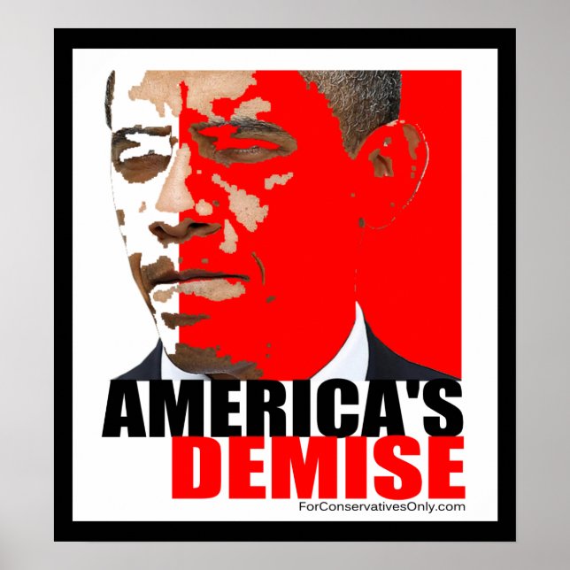 "America's Demise" Poster (Front)