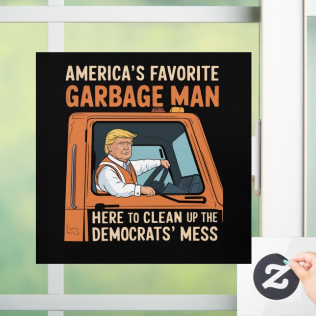 America's Favourite Garbage Man Trump 45 47 USA (Home)