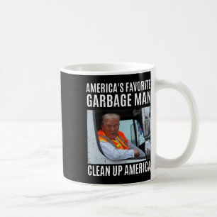 America's Favourite Garge Man Clean Up America Fun Coffee Mug