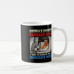America's Favourite Garge Man Trump Rides In Garge Coffee Mug