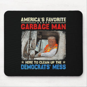 America's Favourite Garge Man Trump Rides In Garge Mouse Pad