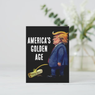 America's Golden Age Postcard
