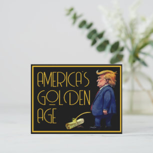 America's Golden Age Postcard