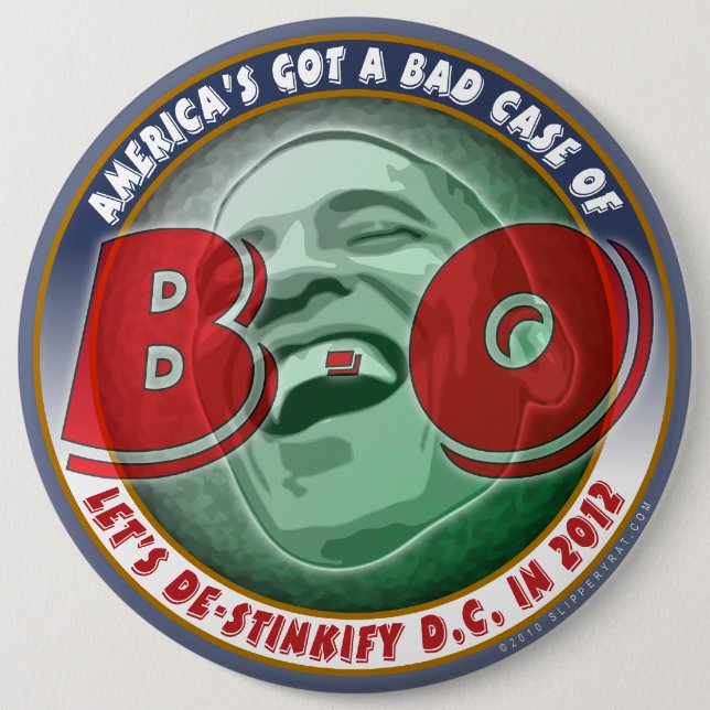 America's Got a Bad Case of... 6 Cm Round Badge (Front)