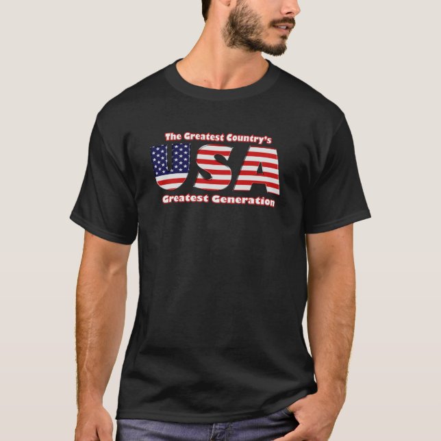 America's Greatest Generation T-Shirt (Front)