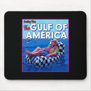 America's Gulf Mexico Presdent Sombrero Summer Mouse Pad