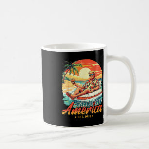 Americas Gulf Trump 2024 Retro Beach Usa America M Coffee Mug