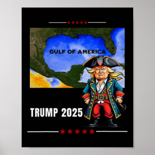 America's Gulf Trump Take The Gulf Ck Funny Poster