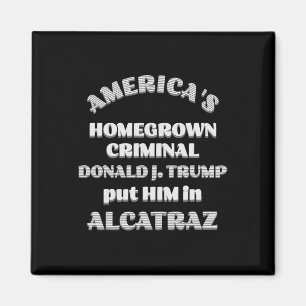 America's Homegrown Criminal D. Trump Put Him In A Magnet