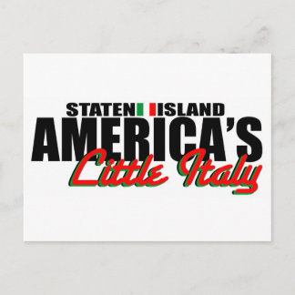America's Little Italy Post Card