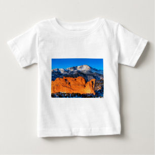 America's Mountain at Sunrise Baby T-Shirt