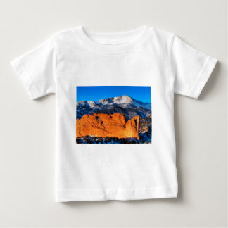 America's Mountain at Sunrise Baby T-Shirt