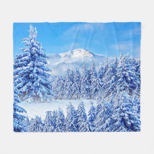 America's Mountain Pikes Peak Fleece Blanket