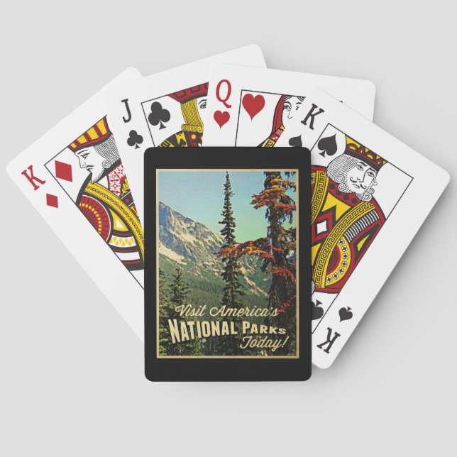 America's National Parks Playing Cards (Back)