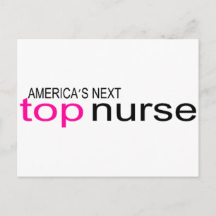 Americas Next Top Nurse Postcard