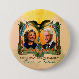America's Once & Future First Family 7.5 Cm Round Badge