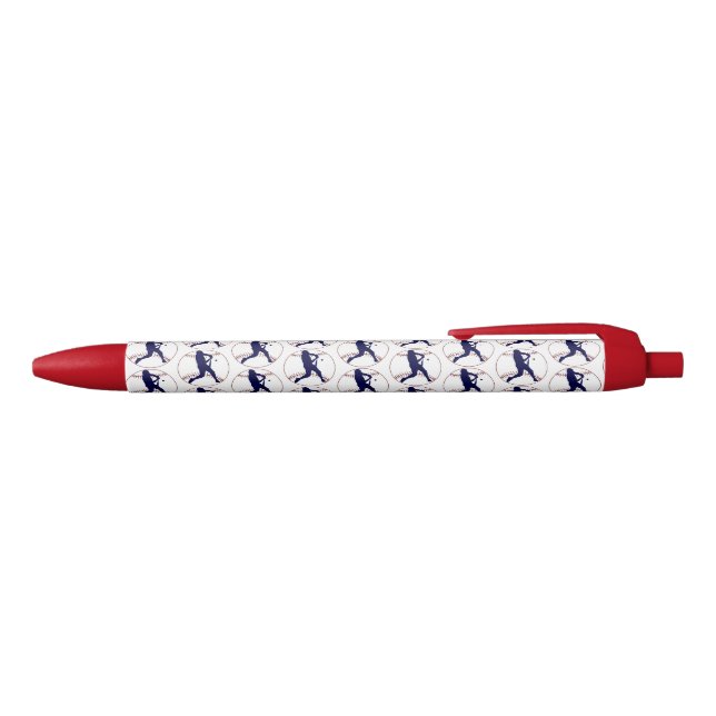 America's Pastime Black Ink Pen (Top)