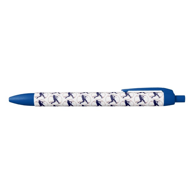 America's Pastime Black Ink Pen (Top)