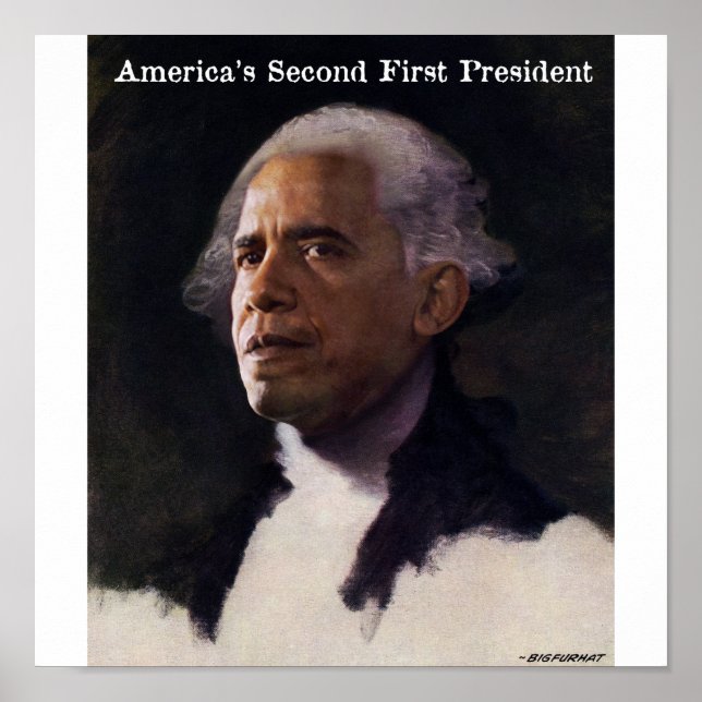 America's Second First President Poster (Front)