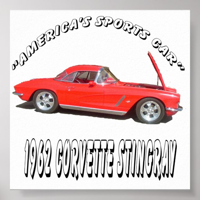 "America's Sports Car" Poster (Front)