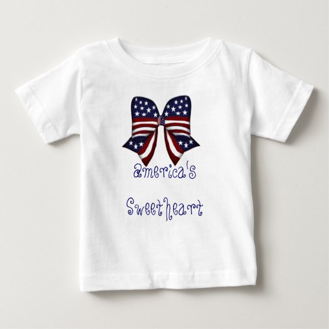 America's Sweetheart Baby T-Shirt (Front)
