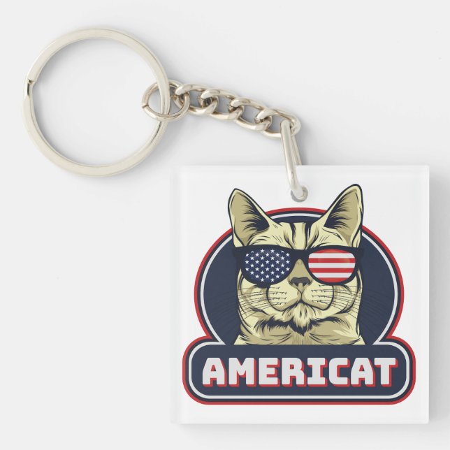 Americat Key Ring (Front)