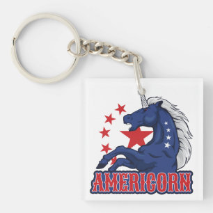 Americorn 4th of July Key Ring