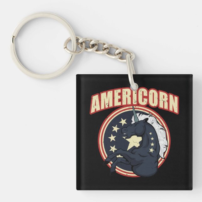 Americorn Key Ring (Front)