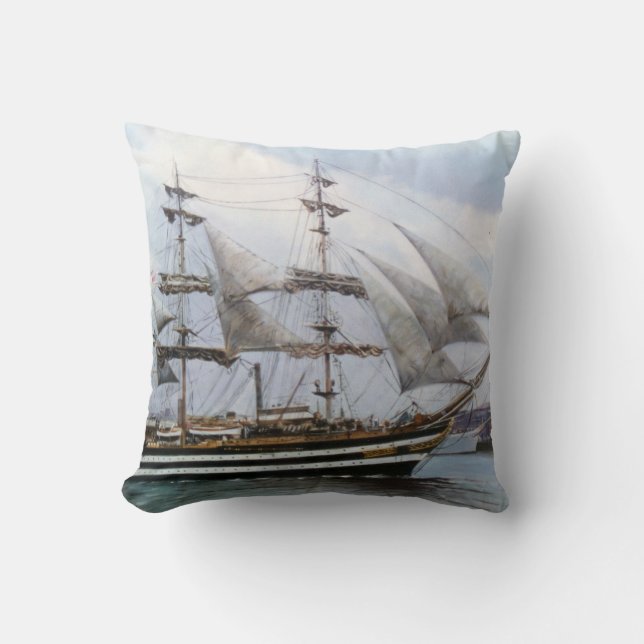 Amerigo Vespucci Cushion (Front)