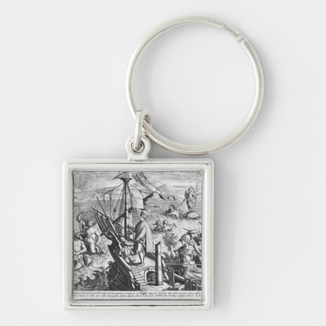 Amerigo Vespucci Key Ring (Front)