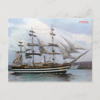 Amerigo Vespucci Postcard