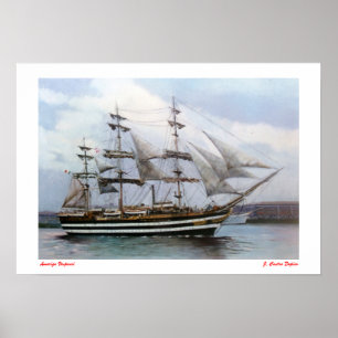 Amerigo Vespucci Poster